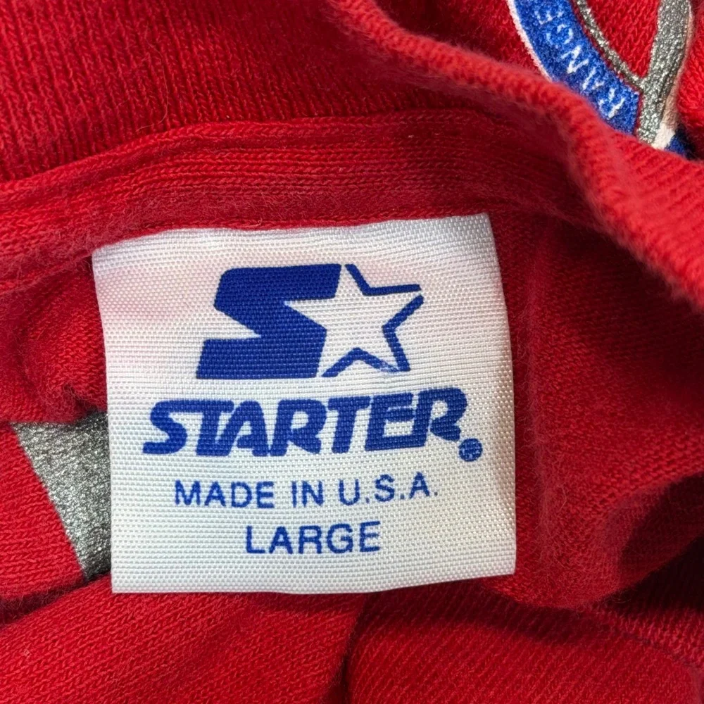 Starter MLB All-Star Game 1995 T-Shirt Large Red Texas Rangers Vintage USA Made